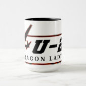 U2 Dragon Lady spionage-vliegtuig Mok (Midden)