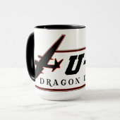 U2 Dragon Lady spionage-vliegtuig Mok (Voorkant links)