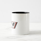 U2 Dragon Lady spionage-vliegtuig Tweekleurige Koffiemok (Center)