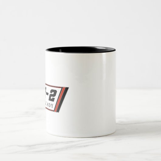 U2 Dragon Lady spionage-vliegtuig Tweekleurige Koffiemok (Center)