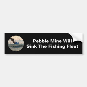 U-29 - Stop met pekelmijn Bumpersticker