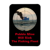 U-29 - Stop met pekelmijn Magneet (Verticaal)