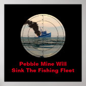 U-29 - Stop met pekelmijn Poster (Voorkant)