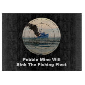 U-29 - Stop met pekelmijn Snijplank (Voorkant)