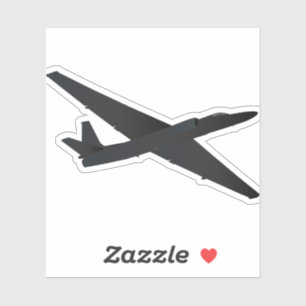 U-2 Dragon Lady Reconnaissance Vliegtuig Sticker