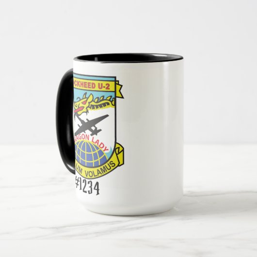 U-2 Solo Coffee Mok 15 oz (Voorkant links)