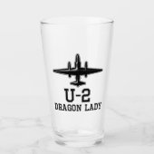 U-2 spionagevlak glas (Voorkant)