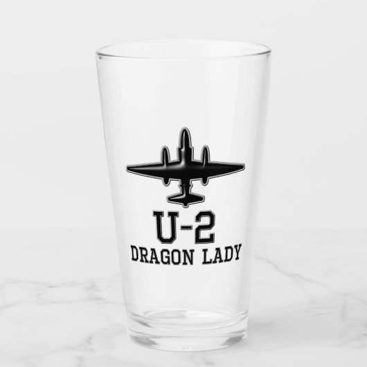 U-2 spionagevlak glas (Voorkant)