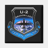 U-2 spionagevlak magneet (Voorkant)