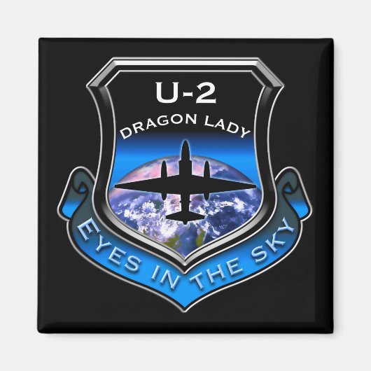 U-2 spionagevlak magneet (Voorkant)