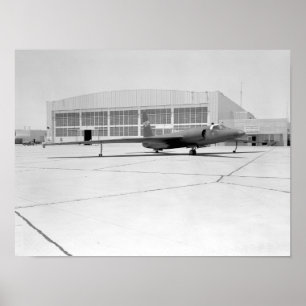 U-2 spionagevlak met Fictious NASA-markeringen Poster