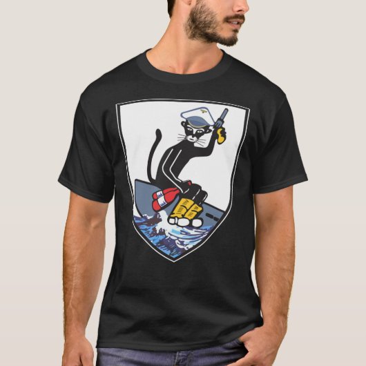 U-953 Unterseeboot Badge - U-Boot (Schone stijl) C T-shirt (Voorkant)