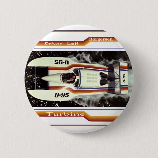 U-95 Turbine Ronde Button 5,7 Cm (Voorkant)