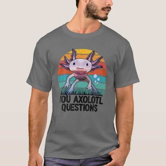 U Axolotl vraagt zich af in het jongerendrong Cute T-shirt (Voorkant)