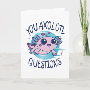 U axolotl vragen kaart
