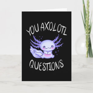 U axolotl vragen kaart