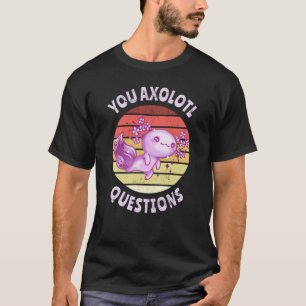 U axolotl vragen t-shirt
