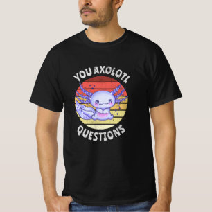 U axolotl vragen t-shirt