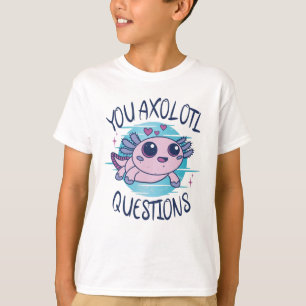 U axolotl vragen t-shirt