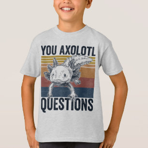 U axolotl vragen t-shirt