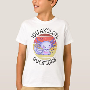 U axolotl vragen t-shirt