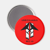 U.B.B Columbus magneet (Voorkant / Achterkant)