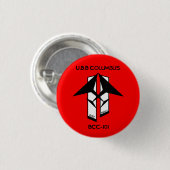 U.B. Columbus Mini Button (Voorkant /achterkant)