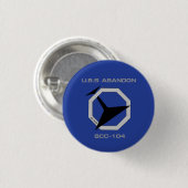 U.B.S. Abandon Mini Button (Voorkant /achterkant)