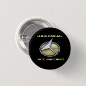 U.B.S. Casual mini-Button Ronde Button 3,2 Cm (Voorkant /achterkant)