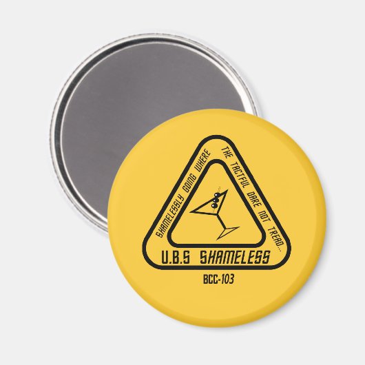 U.B.S. schaamteloze magneet (Voorkant / Achterkant)