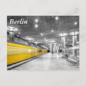 U Bahn Berlin Briefkaart (Voorkant)