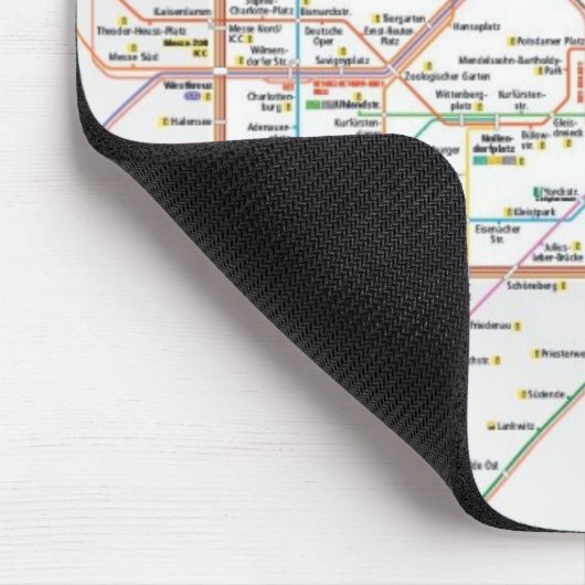 U-Bahn Berlin Muismat (Hoek)