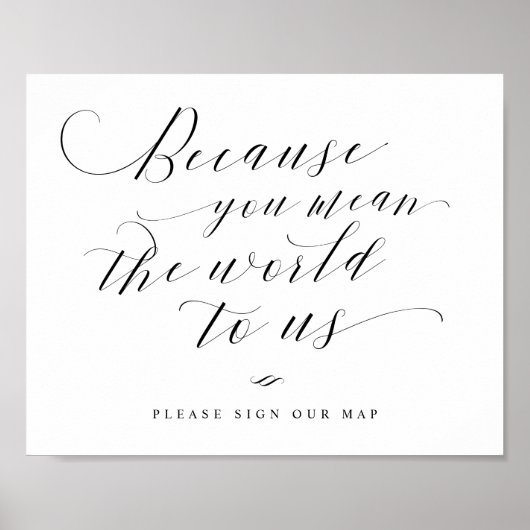 U bedoelt het Monster-bord van de Kaart van de Wer Poster (Voorkant)