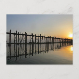 U-Bein Bridge Briefkaart