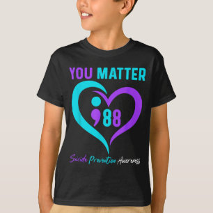 U Belt 988 Hart Geestelijke Gezondheid Zelfmoordpr T-shirt
