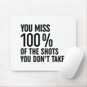 U bent 100% van de schoenen die u niet gebruikt muismat (Met muis)