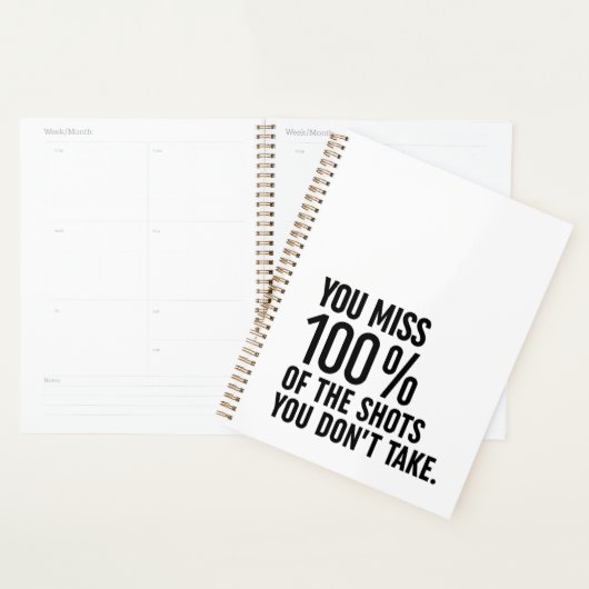 U bent 100% van de schoenen die u niet gebruikt planner (Display)