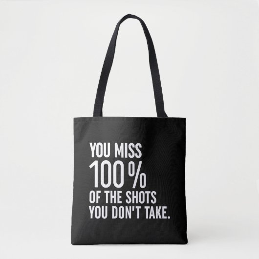 U bent 100% van de schoenen die u niet gebruikt tote bag (Voorkant)