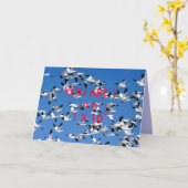 U BENT 1 OP EEN MILJOEN wenskaart Kaart (Gele Bloem)