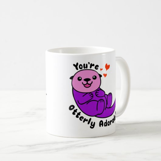 U bent absoluut Schattige Mok (Voorkant rechts)