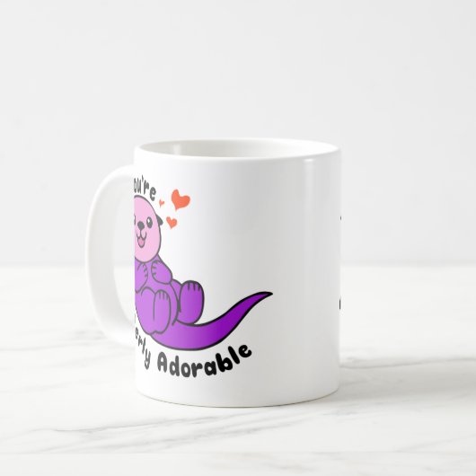 U bent absoluut Schattige Mok (Voorkant links)