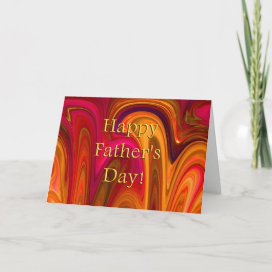 U bent altijd daar voor me geweest kaart (Voorkant)