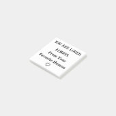 U bent altijd geliefd – Aangepaste ondersteuning S Post-it® Notes (Schuin)