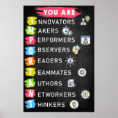 U bent belangrijk Classroom-Poster Poster (Voorkant)