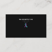 U bent belangrijk voor mij dat u zich bewust bent  visitekaartje (Voorkant)