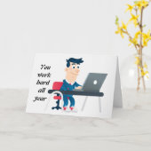 U BENT BEOORDEELD MET HET WERK VERBONDEN CHRISTMAS KAART (Gele Bloem)