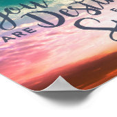 U bent bestemd voor het Poster Succes (Hoek)