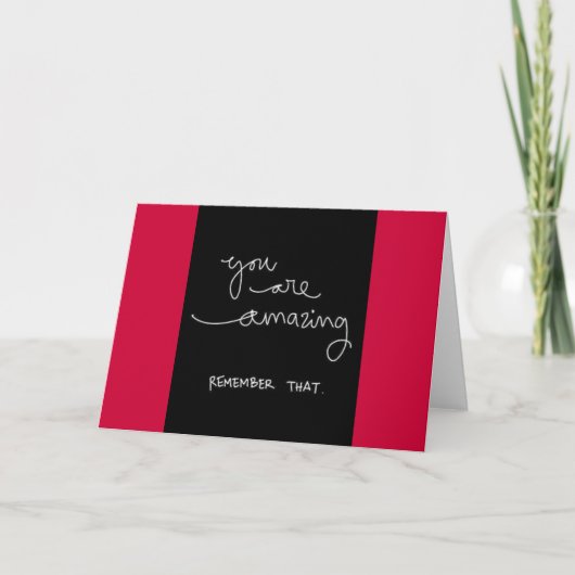 U BENT BEWUST DAT HET MOTIVATIE ENCOURA KAART (Voorkant)