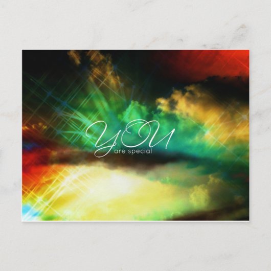 U bent bijzonder briefkaart (Voorkant)