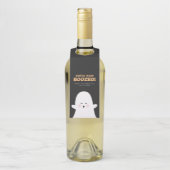U bent Boozed Halloween Cute Ghost Flessenhanger (Op fles)